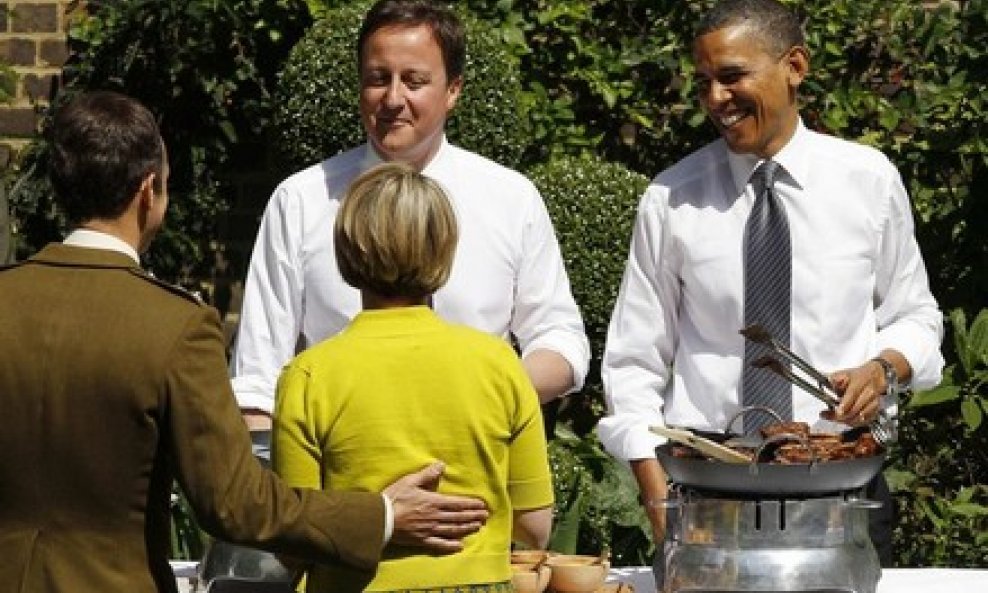 David Cameron i Barack Obama