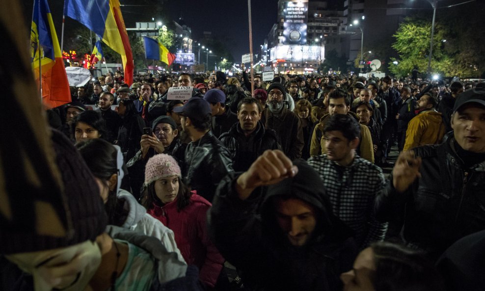 Antikorupcijski prosvjed u Rumunjskoj