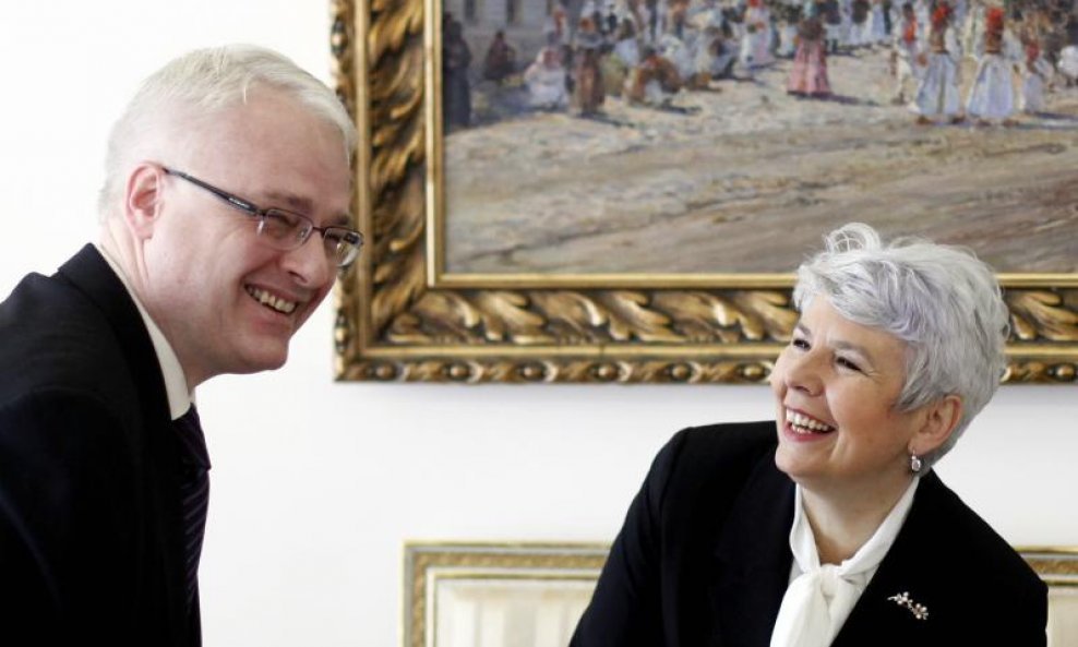 Ivo Josipović i Jadranka Kosor