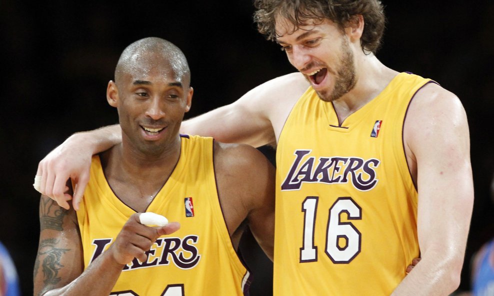 Kobe Bryant i Pau Gasol (LA Lakers)