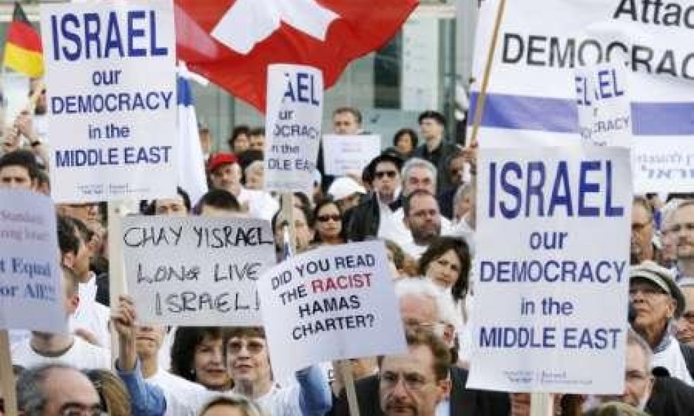 ženeva izraelci židovi prosvjed konferencija o rasizmu