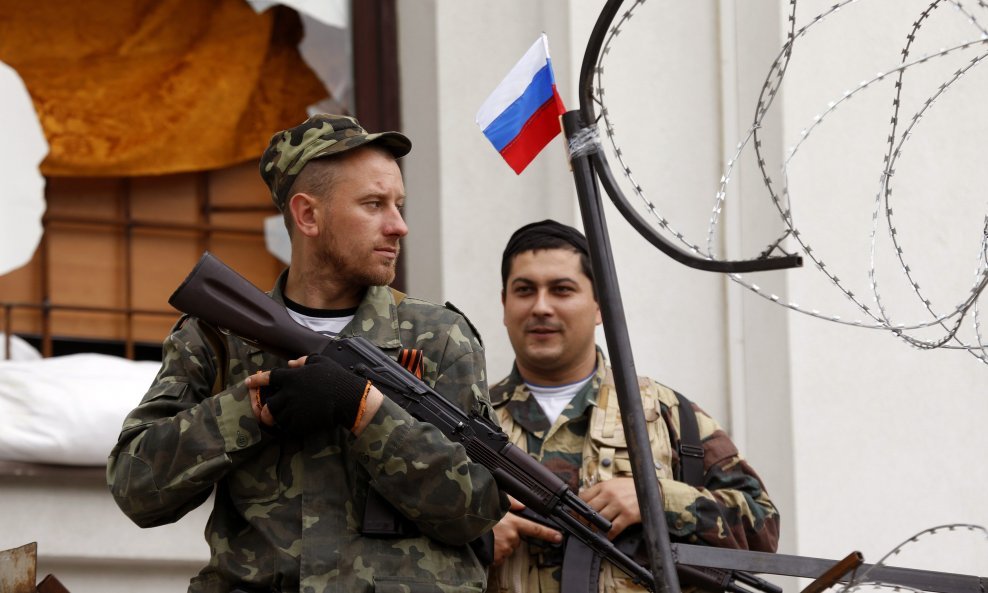 Ukrajina Luhansk proruska milicija