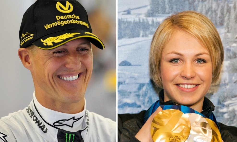 Michael Schumacher, Magdalena Neuner (biatlonka)