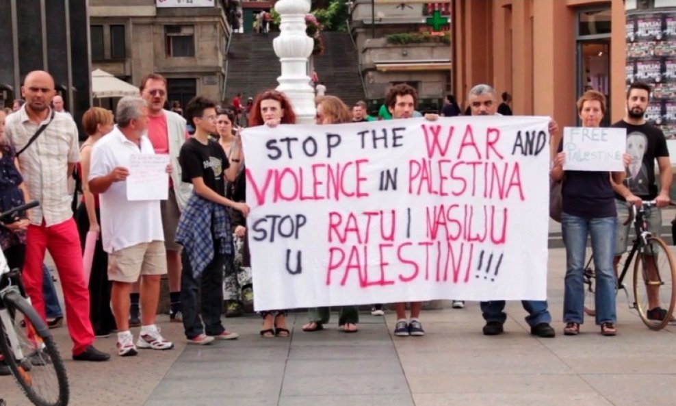 Prosvjed zbog Gaze