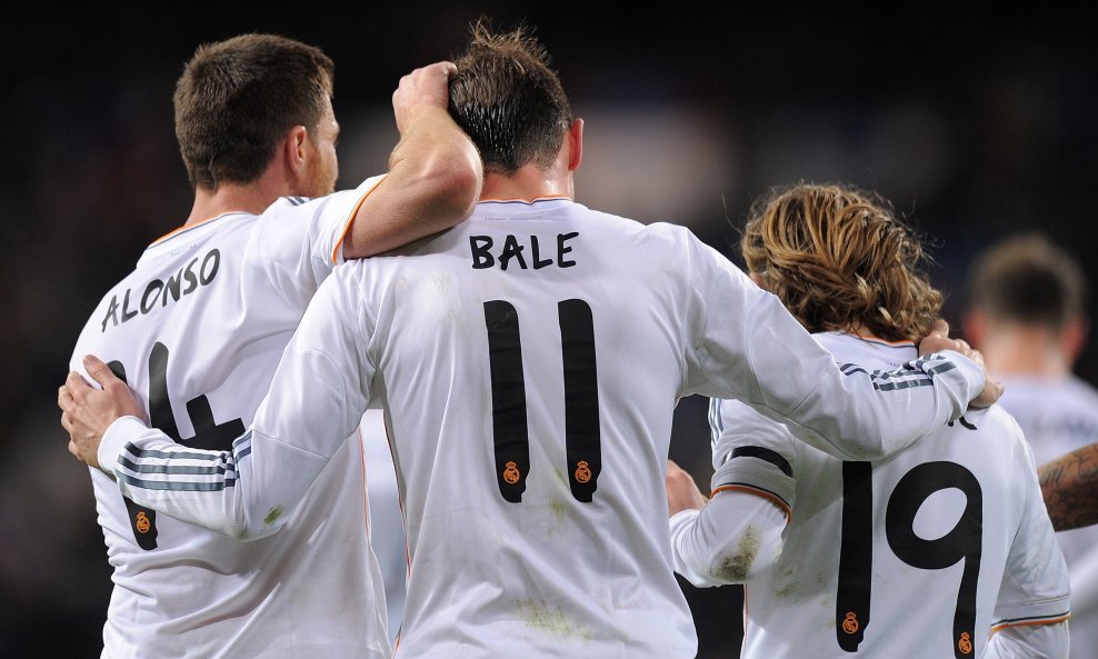 Xabi Alonso, Gareth Bale, Luka Modrić