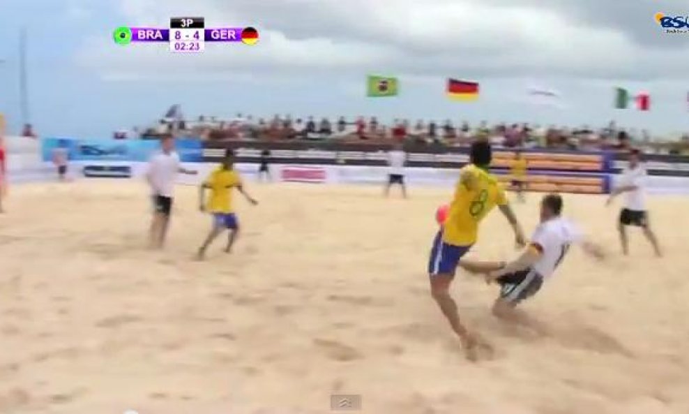 Bruno Xavier nogomet na pijesku