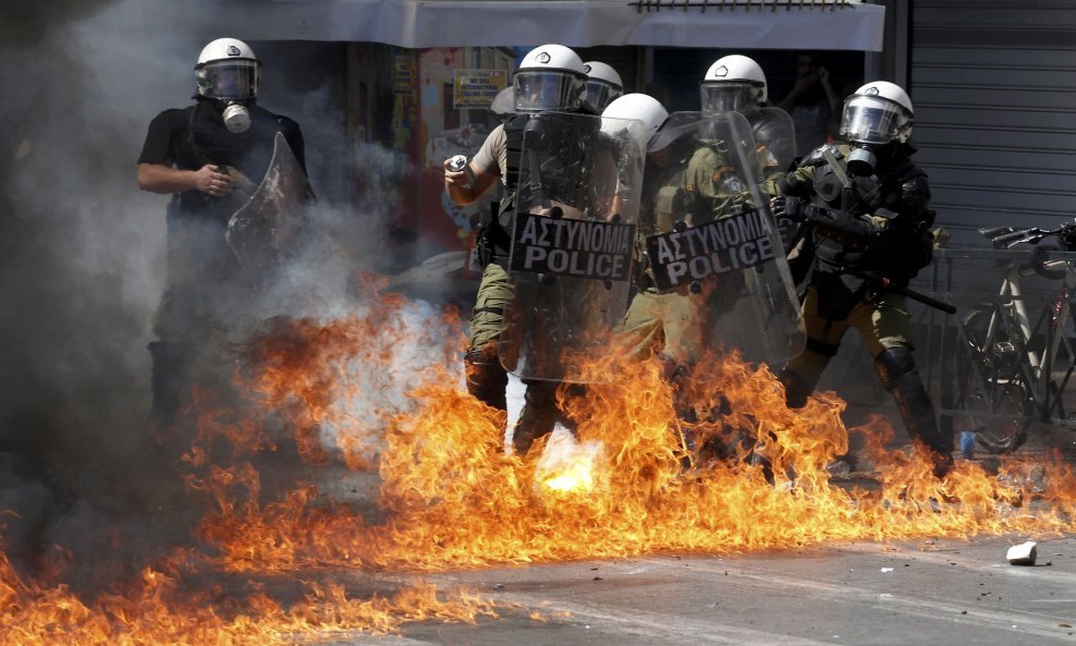 Prosvjed u Ateni 5