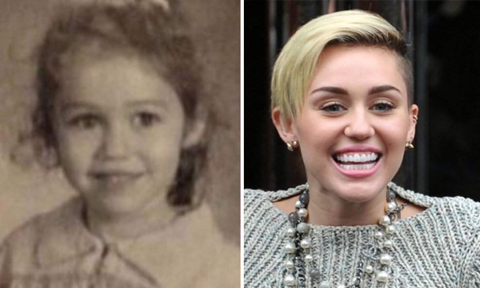 Miley Cyrus nekad i sad 