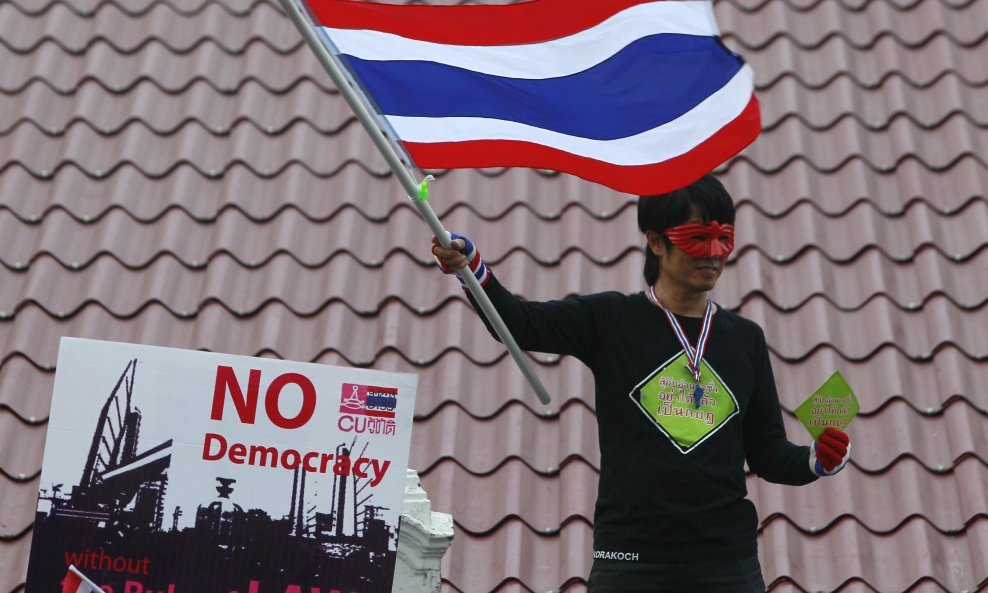 Tajland prosvjedi
