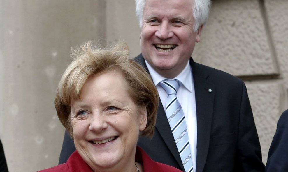 Angela Merkel i Horst Seehofer
