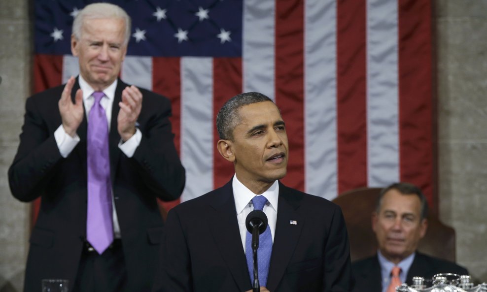 Joe Biden, Barack Obama i John Boehner