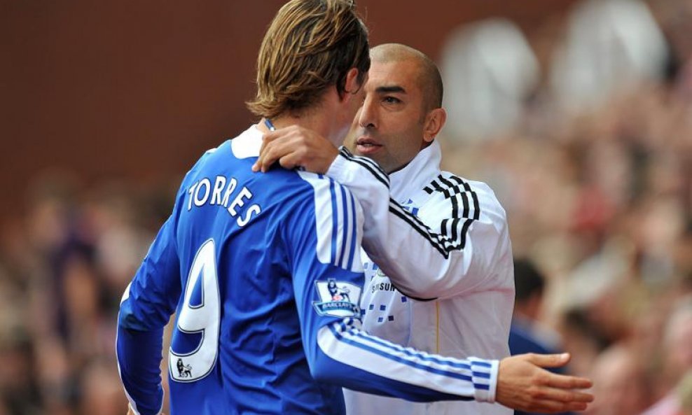 Chelsea Fernando Torres 2012 Roberto Di Matteo