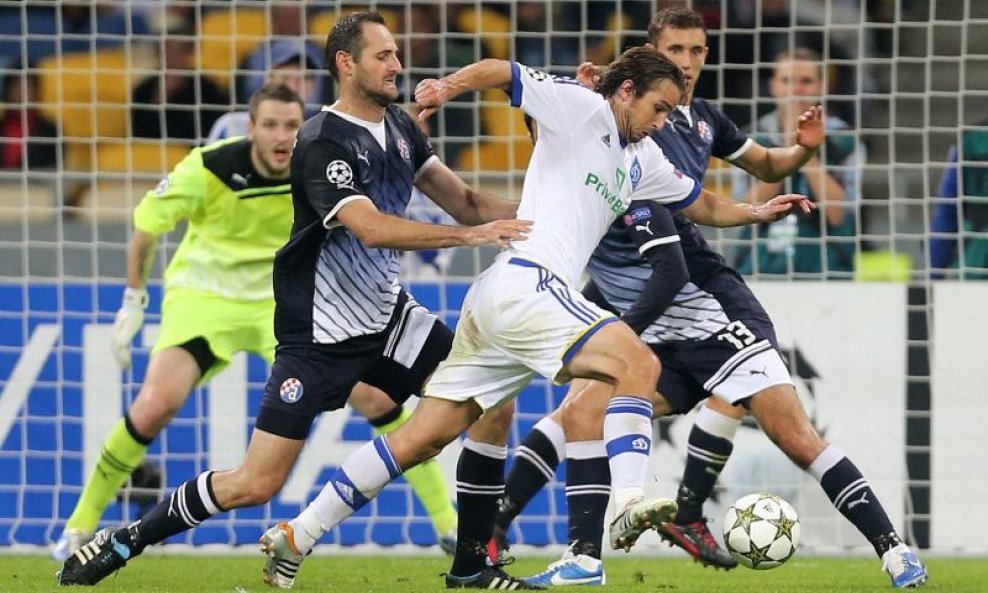 Josip Šimunić (Dinamo Zagreb) vs. Niko Kranjčar (Dinamo Kijev)