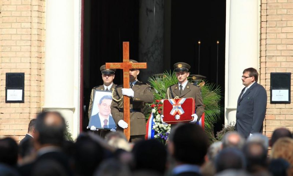 Pogreb Borisa Šprema