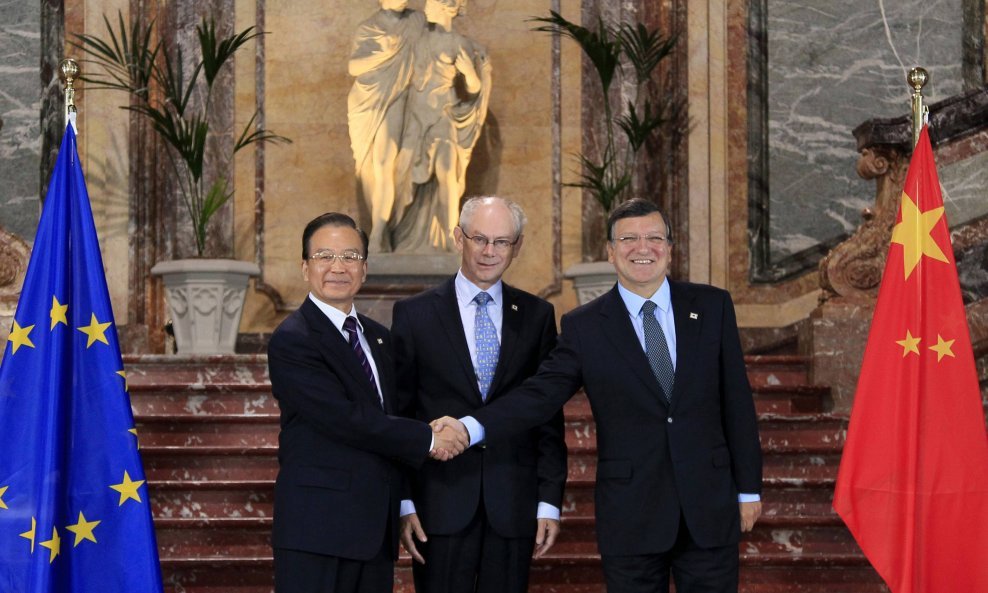 Jose Manuel Barroso i Wen Jiabao