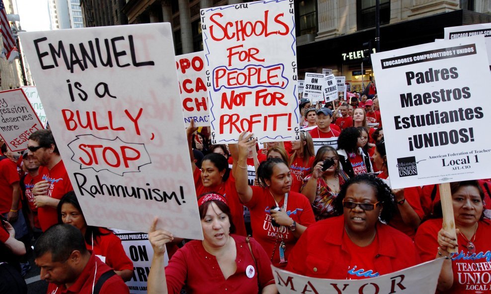 Štrajk učitelja Chicago