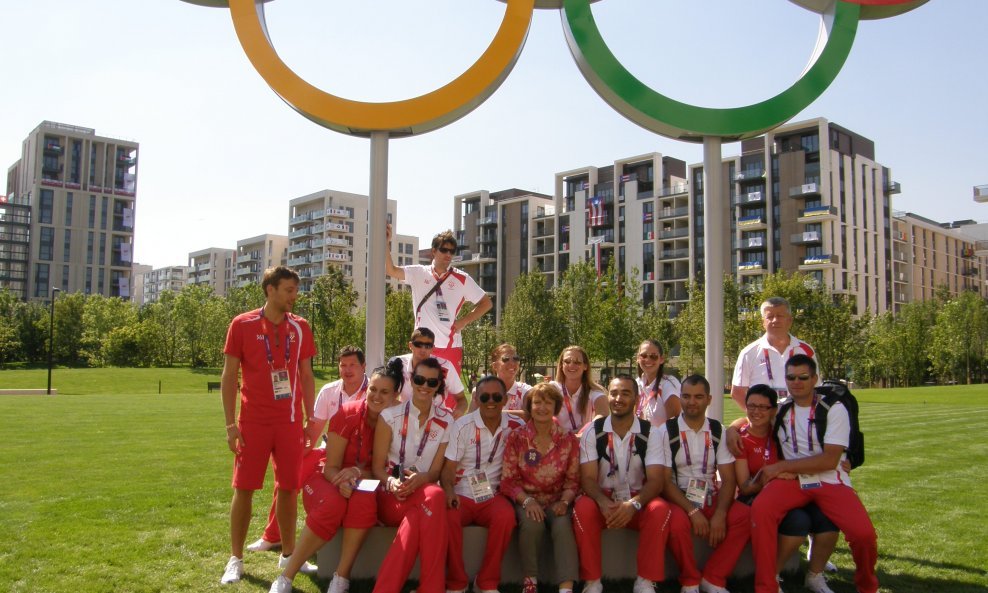 OI London, hrvatska olimpijska delegacija