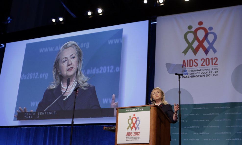 Hillary Clinton AIDS