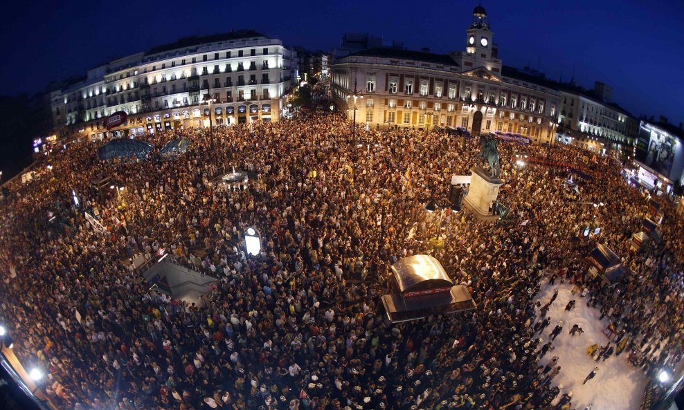 Španjolska Madrid prosvjed