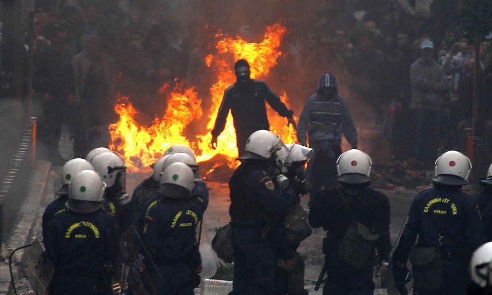 Atena prosvjed