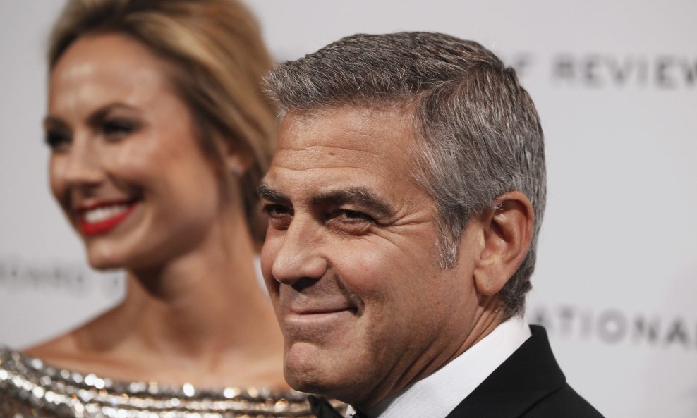Stacy Keibler i George Clooney  3
