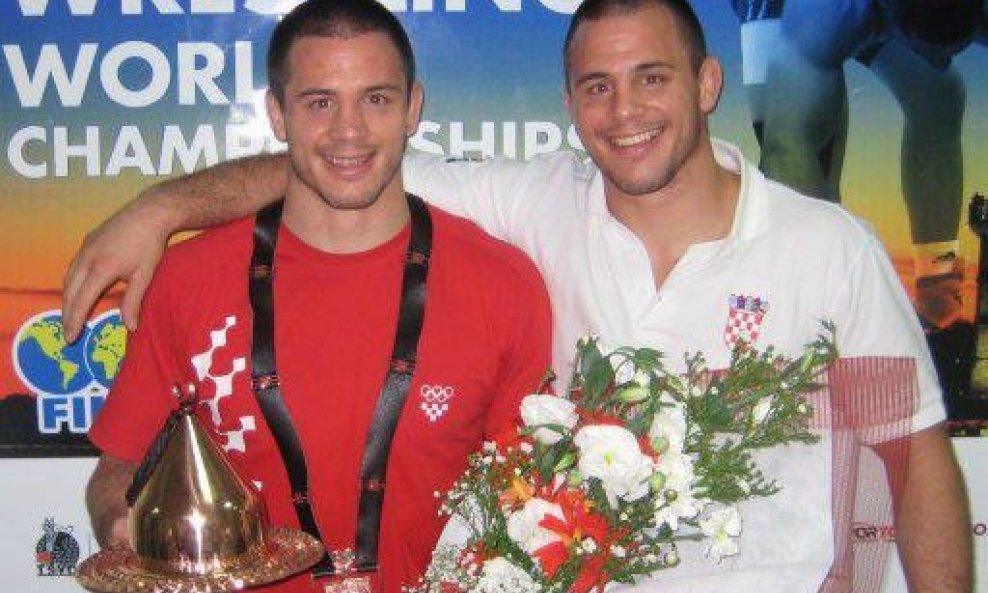 Neven (lijevo) i Nenad Žugaj - hrvatski predstavnici u najstarijem olimpijskom sportu