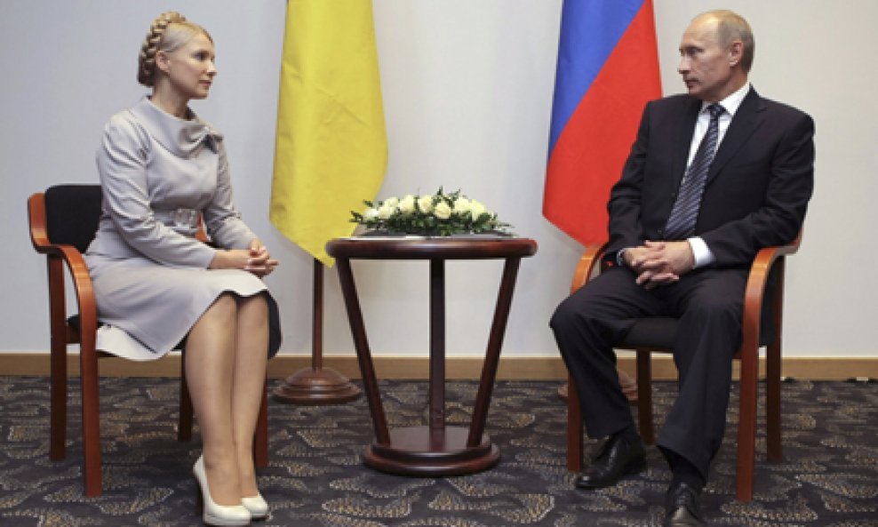 Julija Timošenko i Vladimir Putin