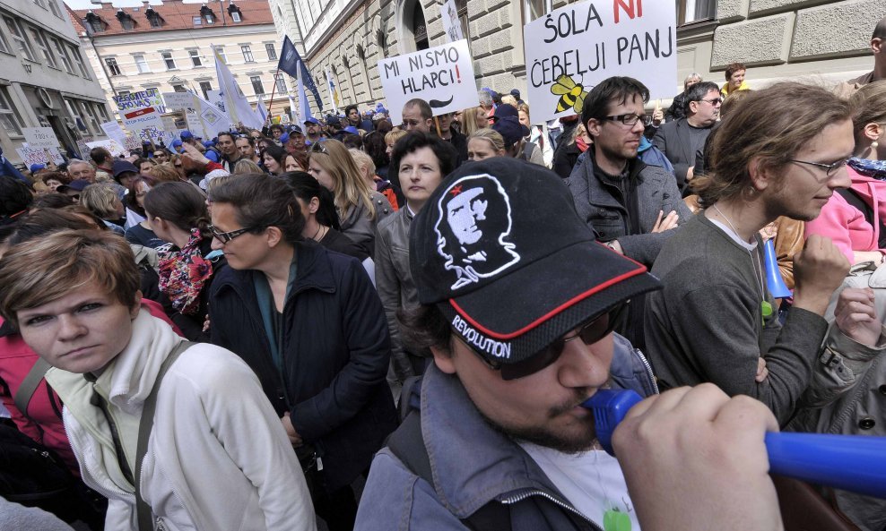 Štrajk u Sloveniji