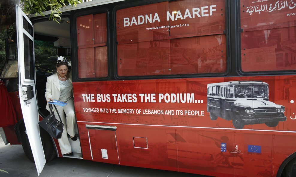 Libanon autobus mira