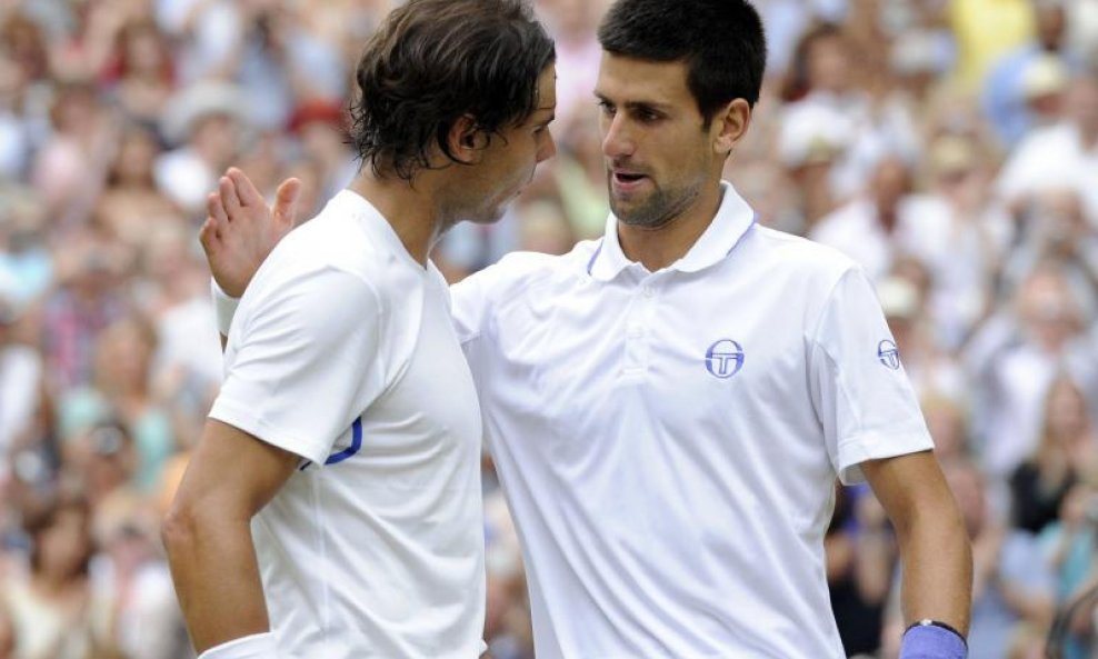Rafael Nadal Novak Đoković Wimbledon 2011