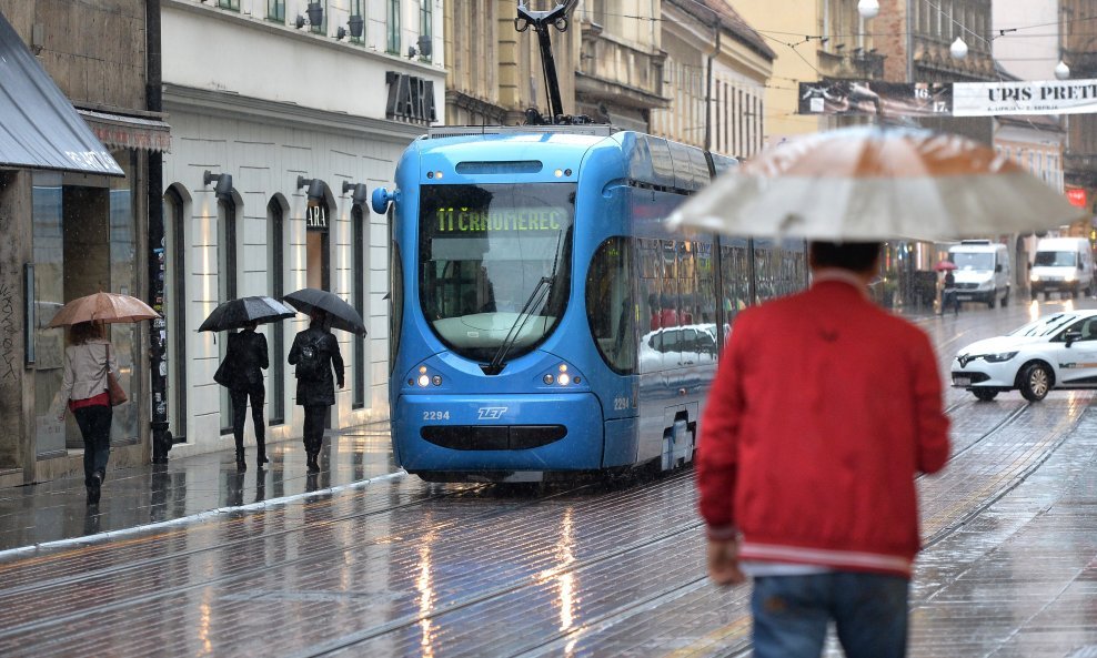kiša tramvaj
