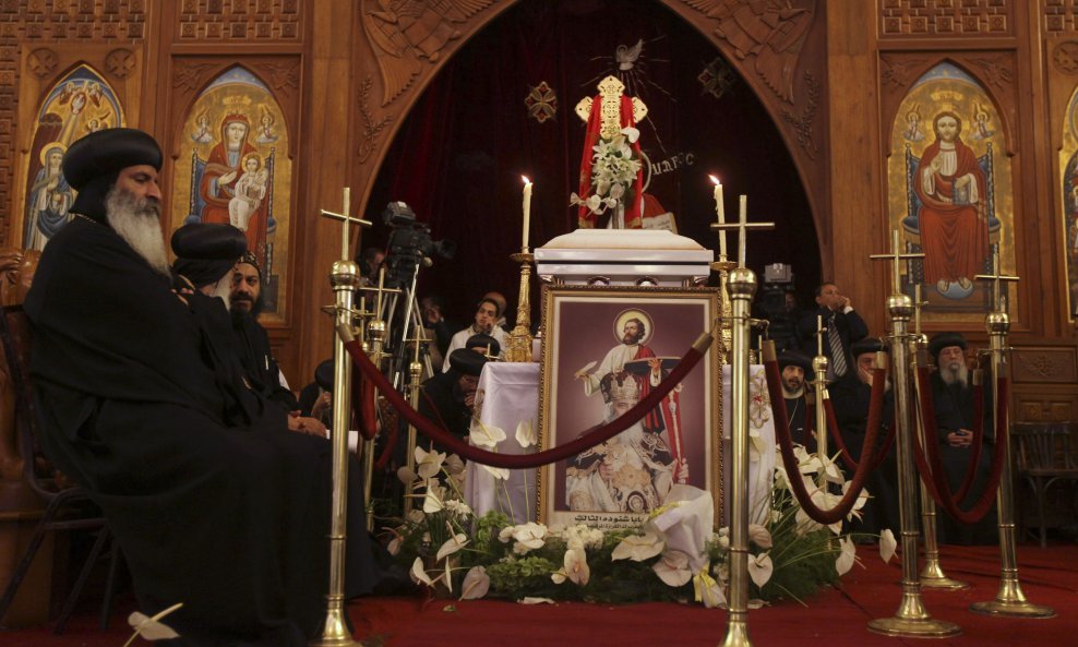pokop koptskog pape