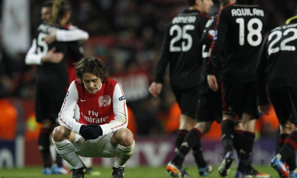 Arsenal - Milan, Tomas Rosicky