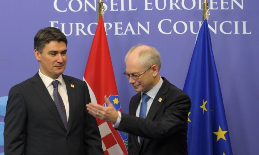 Zoran Milanović i Herman van Rompuy