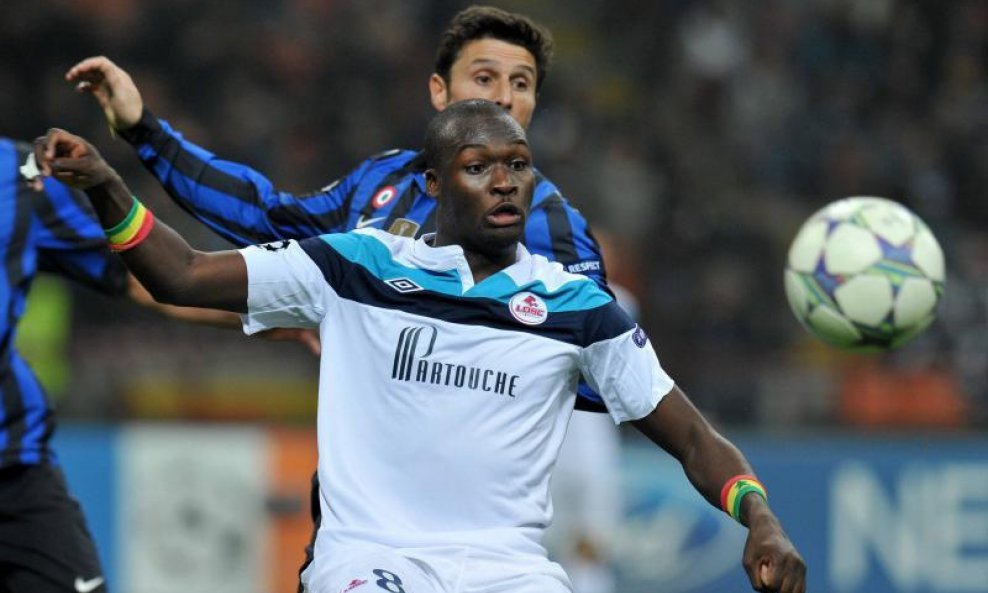 Inter vs Lille Moussa Sow Lille
