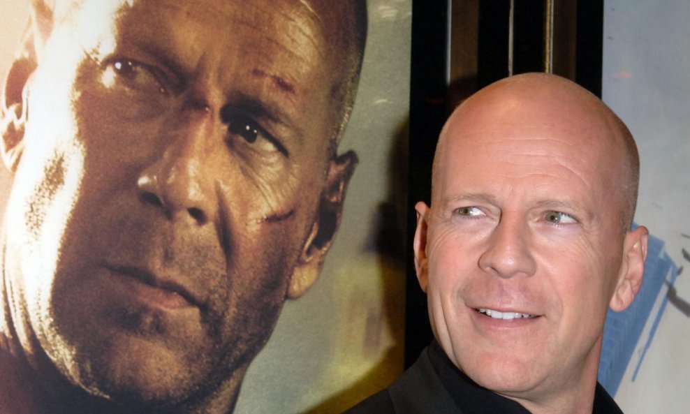 Bruce Willis na premijeri filma 'Umri muški 4'