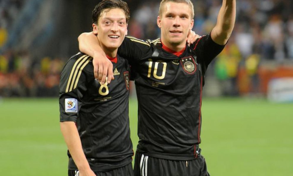 Mesut Özil i Lukas Podolski