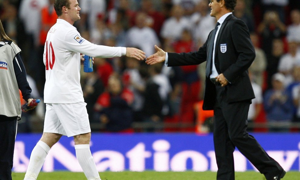 Wayne Rooney Fabio Capello