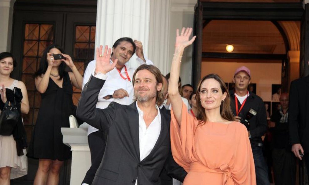 Angelina i Brad Pitt u Sarajevu