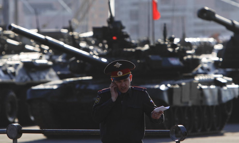 Rusija vojska tenk