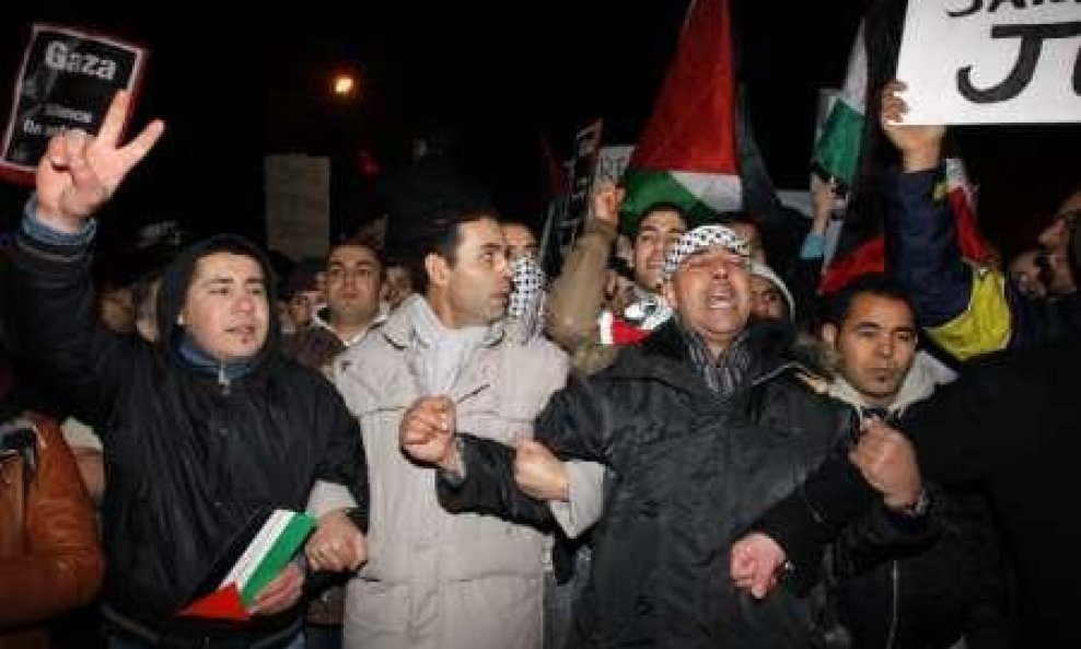 francuska prosvjedi gaza izrel palestina