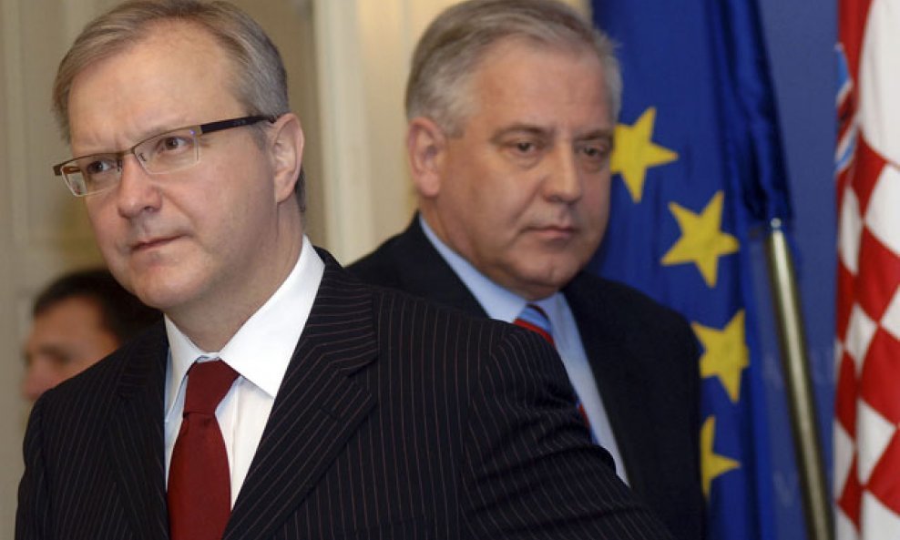 Olli Rehn i Ivo Sanader