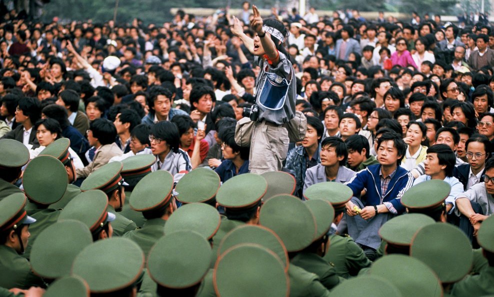 Studentski prosvjed na Tiananmenu, 1989.