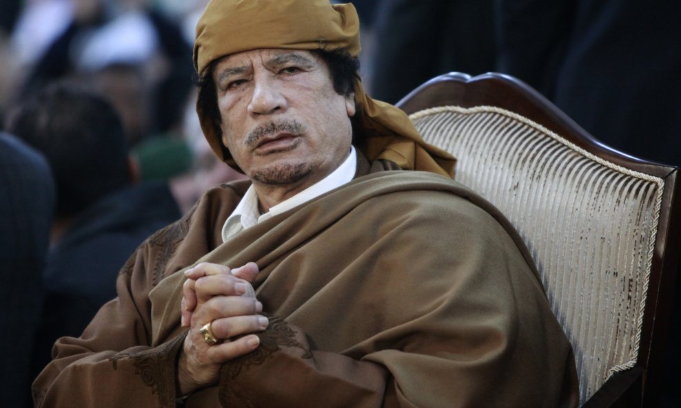 Moamer Gadafi