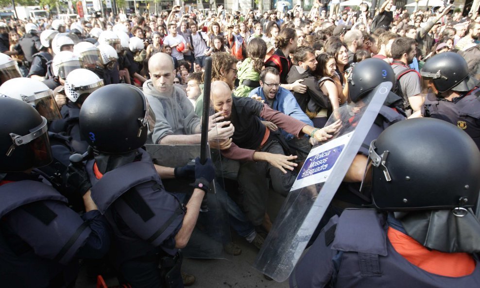 Protesti u Barceloni
