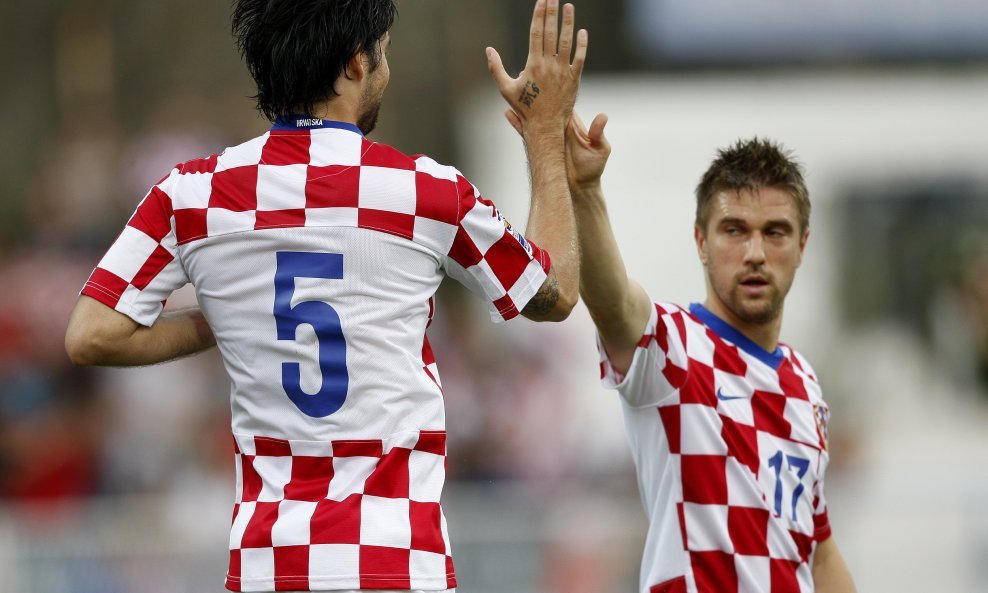 Hrvatska - Katar 3-2, Vedran Ćorluka i Ivan Klasnić