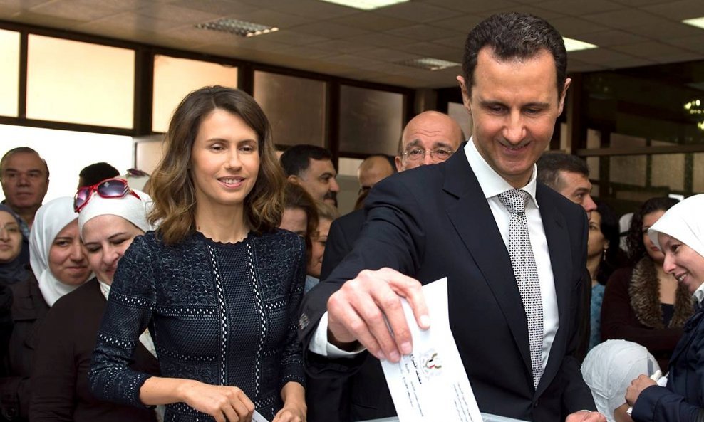 Asma al-Asad i Bašar al-Asad