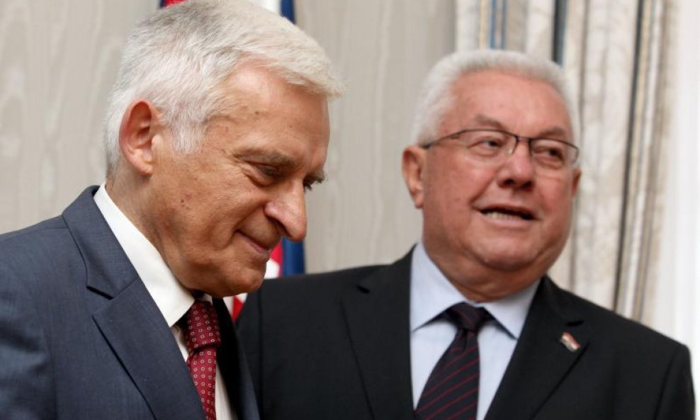 Jerzy Buzek i Lika Bebić