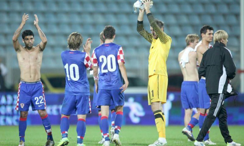 Hrvatska nogometna reprezentacija, Luka Modrić, Eduardo da Silva, Stipe Pletikosa