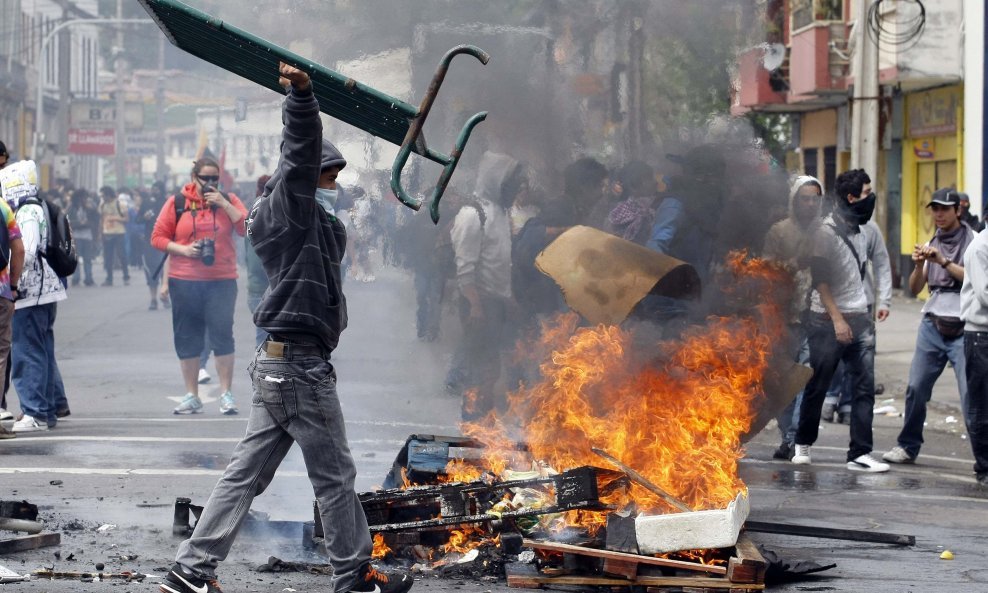 Čile studentski prosvjed
